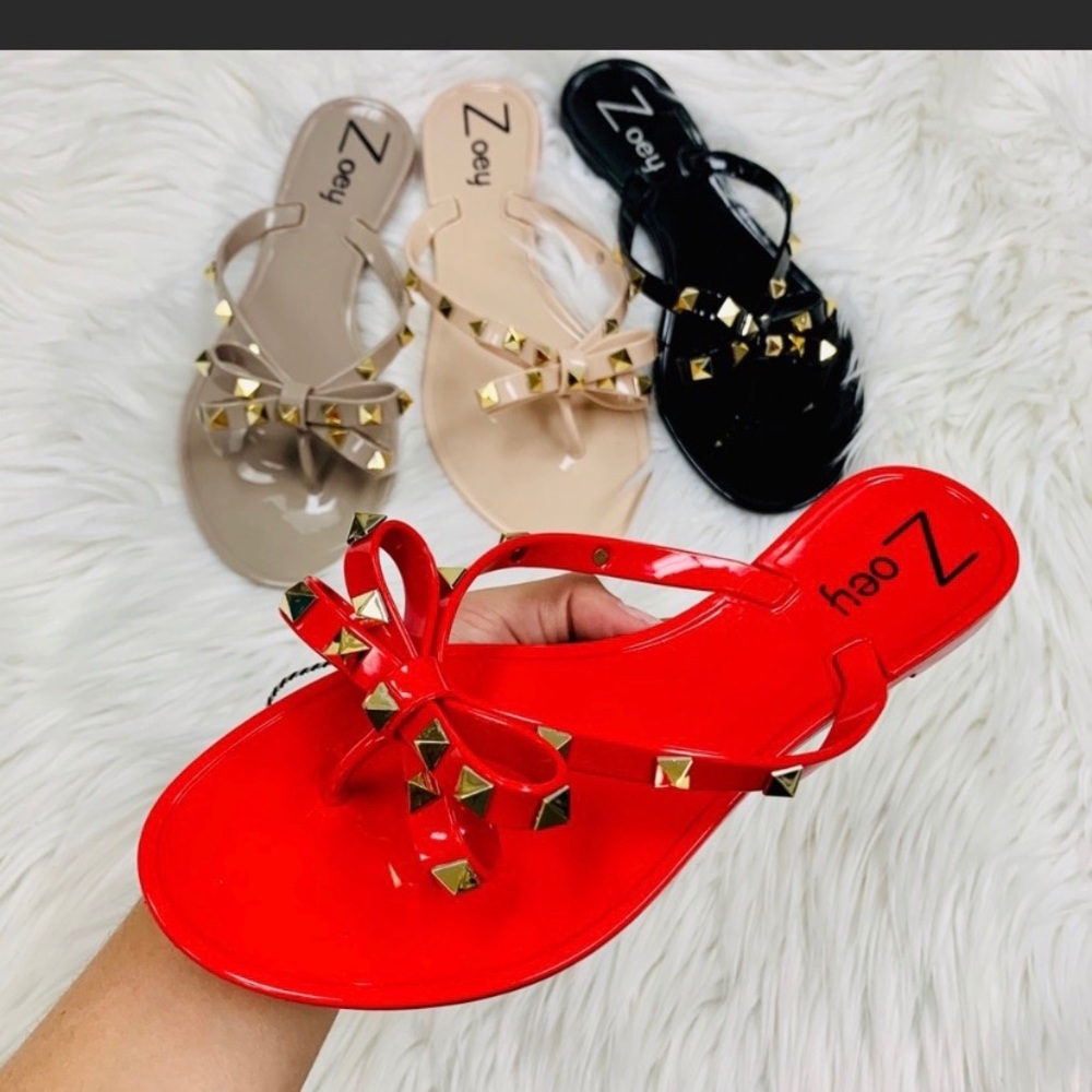 Womens studded sandal